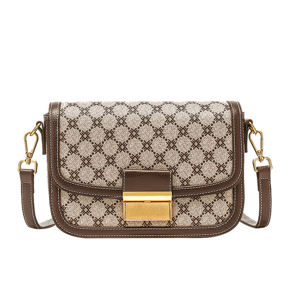Bolso Bandolera Cuadrado con Asa al Hombro para Mujer