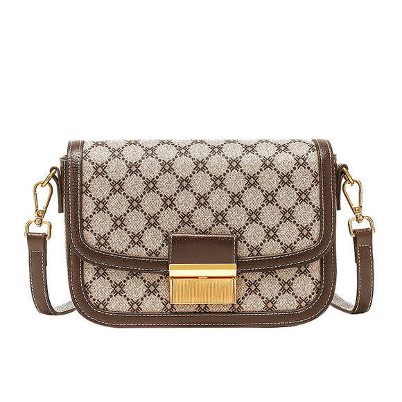 Bolso Bandolera Cuadrado con Asa al Hombro para Mujer