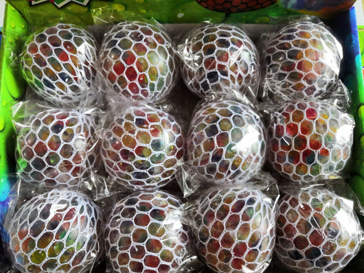 Pelota de Malla Multicolor Antiestrés Uva para Apretar - Image 13