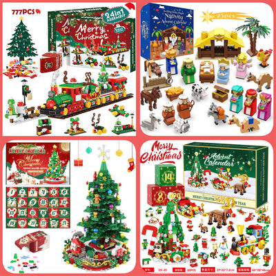 Bloques de Construcción Árbol de Navidad en Caja Sorpresa - Image 2