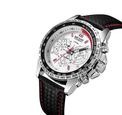 Reloj Deportivo para Hombre con Diseño Luminoso de Tres Ojos - Image 7