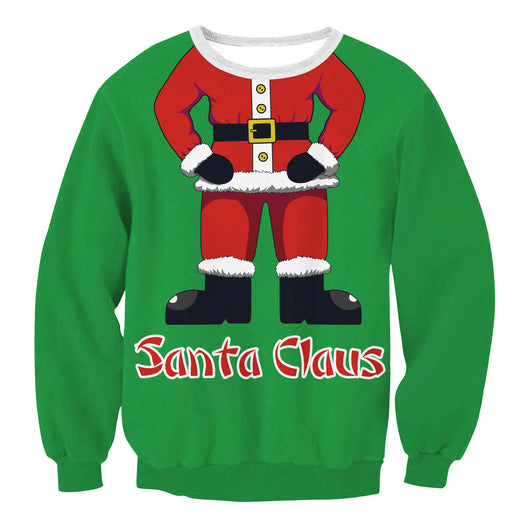 Suéter Navideño Divertido Santa y Elfo para Hombre y Mujer - Image 22