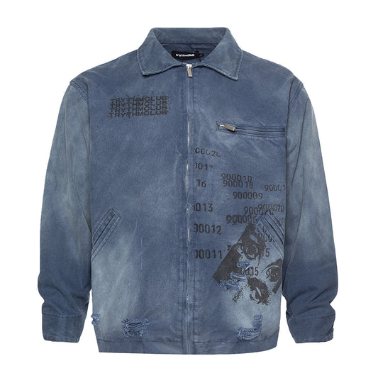 Chaqueta de Trabajo Degradado para Hombre