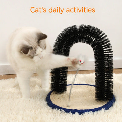 Rascador de Sisal para Gatos - Poste Rascador Premium