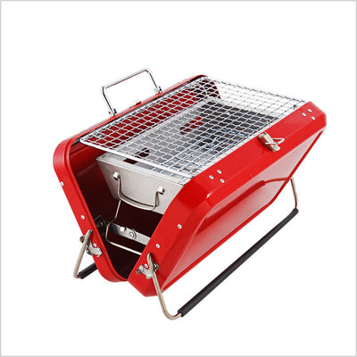 Parrilla Portátil de Maleta para Asados al Aire Libre