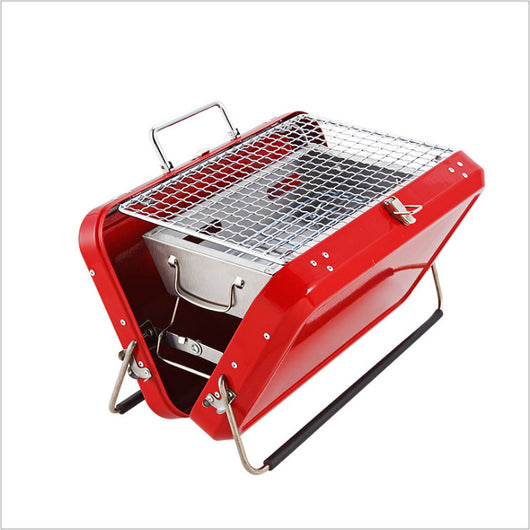 Parrilla Portátil de Maleta para Asados al Aire Libre