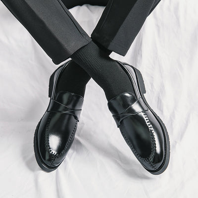 Zapatos de Cuero para Hombre Estilo Ejecutivo Británico - Image 9