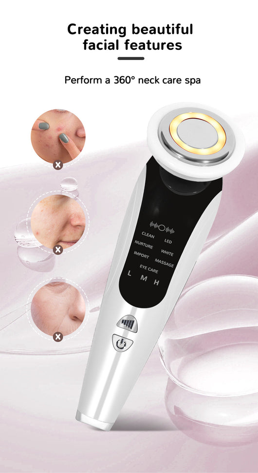 Dispositivo Facial Lifting con Luz Roja y Azul - Terapia Portátil Multifunción - Image 11