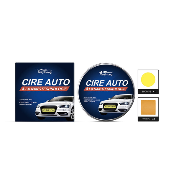 Kit Completo de Cera Protectora para Automóviles
