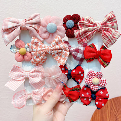Clip de Cabello con Moño Floral para Niñas - Diseño Princesa Hada - Image 28