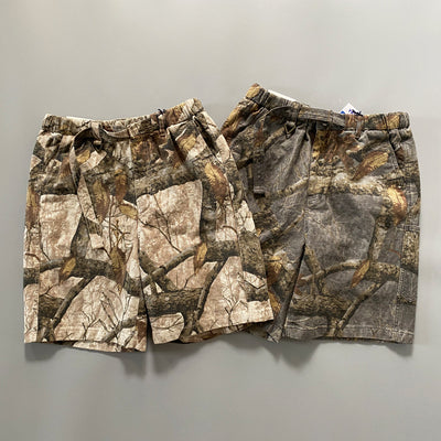 Shorts Camuflaje Rama Seca Hoja de Arce para Hombre