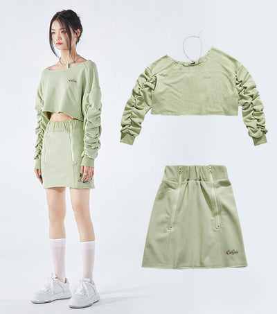 Blusa Halter Cuello Abierto Manga Larga para Mujer - Estilo Urbano - Image 7