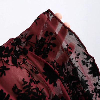 Conjunto de Tres Piezas Transparente Diseño Sensual - Image 6