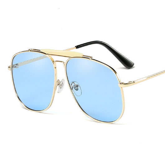 Gafas de Espejo Color Caramelo - Image 10