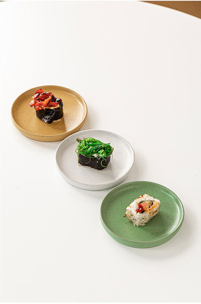 Plato para Aperitivos de Cerámica Vintage Estilo Hotel - Image 17