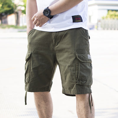 Shorts de Trabajo Talla Grande Sueltos Color Liso - Image 6