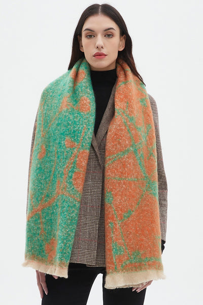 Chal Foulard Floral Jacquard para Mujer - Image 37
