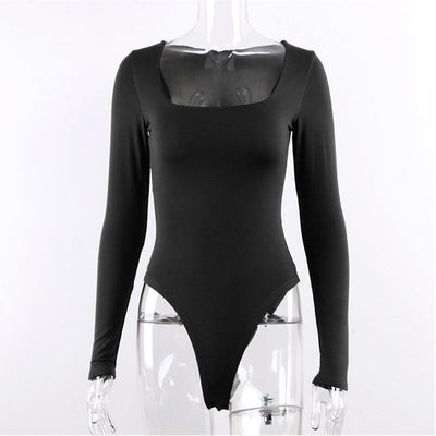 Traje de Baño Enterizo Elegante Cuello Halter Liso - Image 6