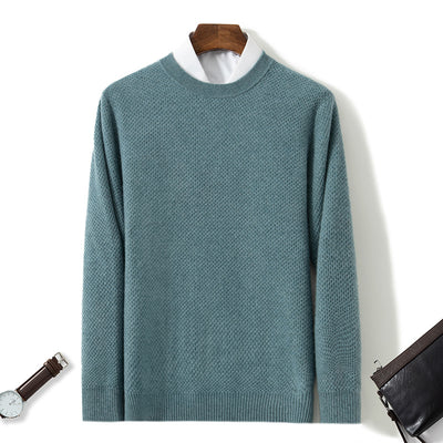 Suéter de Cachemira para Hombre con Corte Holgado - Image 7