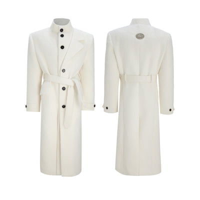 Abrigo Trench de Alpaca con Cintura Ajustable - Image 10