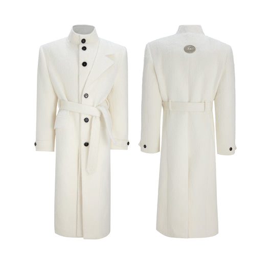 Abrigo Trench de Alpaca con Cintura Ajustable - Image 10