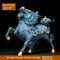 Factory Wholesale Copper Color Estilo Fire Kirin Ornaments A Pair Of Male And Female Crafts Home Furnishings No Good Luck