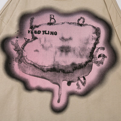 Playera de Manga Larga con Patrón Abstracto Creativo - Image 4