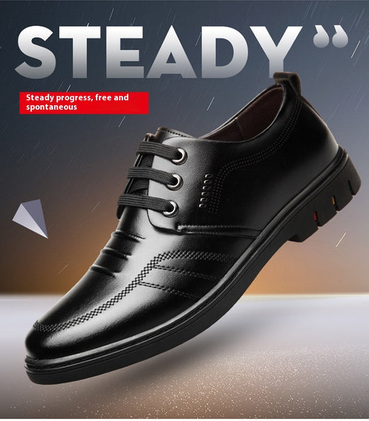 Zapatos Formales de Cuero para Hombre - Elegancia Transpirable para Negocios - Image 16