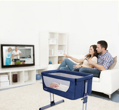Cuna Multifuncional Plegable con Altura Ajustable - Image 9