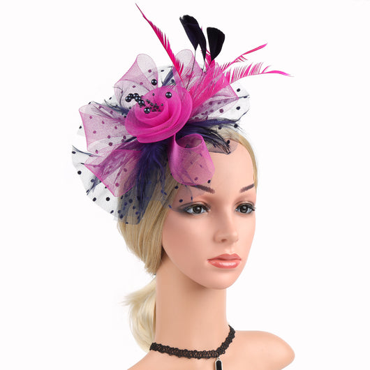 Diadema de Novia Elegante con Malla Billycock - Image 9