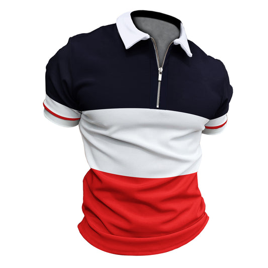 Playera Casual Hombre con Estampado 3D Manga Corta - Image 2