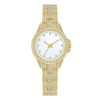 Reloj de Moda para Mujer con Diamantes Completos - Image 10