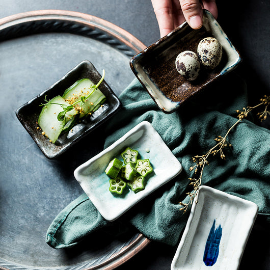 Plato Ceramista Japonés para Salsas y Condimentos - Image 16