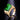 Yellow Gold Inlaid Emerald Baguette Men's Ring