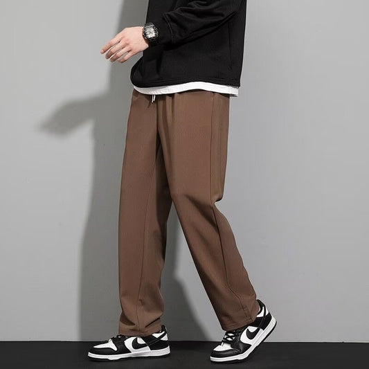 Pantalones Anchos Negro para Hombre - Primavera Otoño