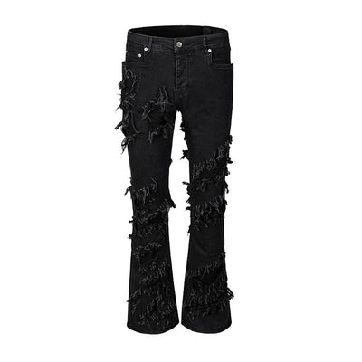 Pantalones Elásticos de Alta Gama Tide Street - Comodidad y Estilo Erosionado