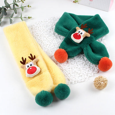 Babero Navideño Infantil con Pelaje Sintético de Conejo - Diseño Cartoon Unisex - Image 29