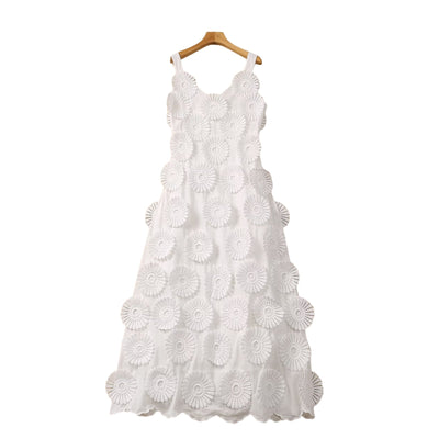Vestido Metalizado Espalda Descubierta con Tirantes Finos - Image 5