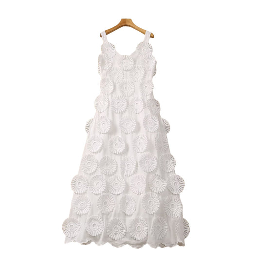 Vestido Metalizado Espalda Descubierta con Tirantes Finos - Image 5