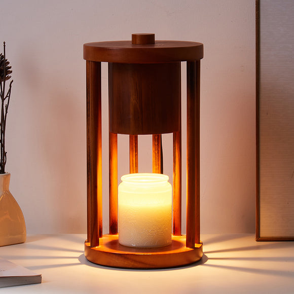 Lámpara Aromaterápica Minimalista Regulable con Luz Ambiental