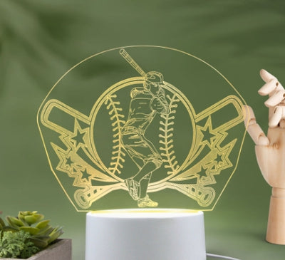 Lámpara LED 3D Nocturna USB - Luz Ambiental para Dormitorio - Image 13