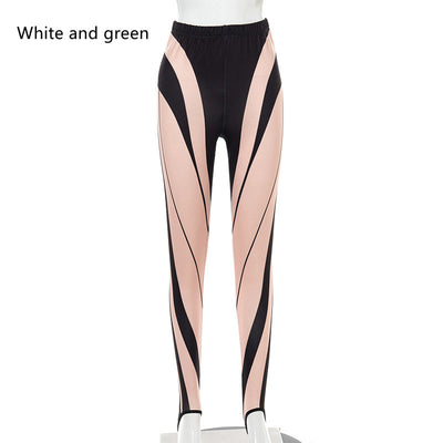 Leggings Estampados de Cintura Alta Slim para Mujer - Image 2