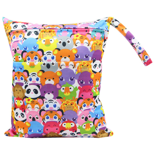 Bolsa de Pañales Impermeable con Doble Cierre 30x36cm - Image 15
