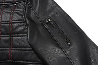 Chaqueta de Cuero para Hombre Primavera Otoño - Image 9