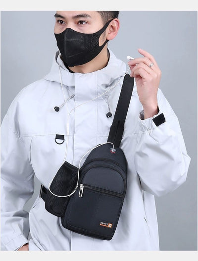 Bolsa Mensajera Ejecutiva de Gran Capacidad - Mochila Pecho Profesional - Image 24