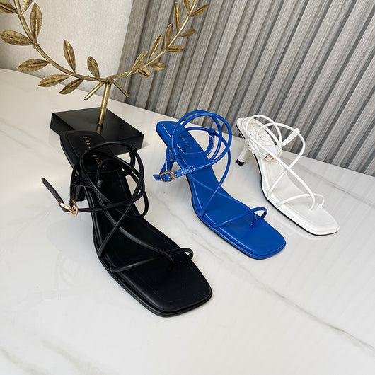 Sandalias Romanas con Hebilla Cruzada - Diseño Versátil y Cómodo - Image 5