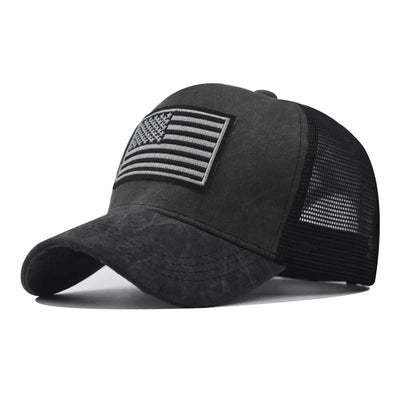 Gorra Hombre Lavada Desgastada Transpirable con Bordado - Image 8