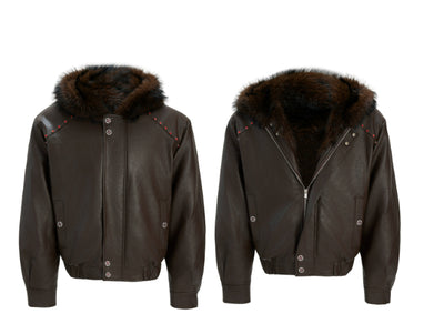 Abrigo de Invierno para Hombre con Forro Polar y Cuello de Piel - Image 3