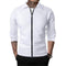 Men's Waffle Cardigan with Lapel - Casual and Versatile
