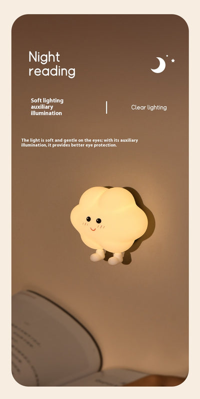 Lámpara LED Táctil Nube Moon XINGX - Luz Recargable con Imán para Mesita de Noche - Image 12
